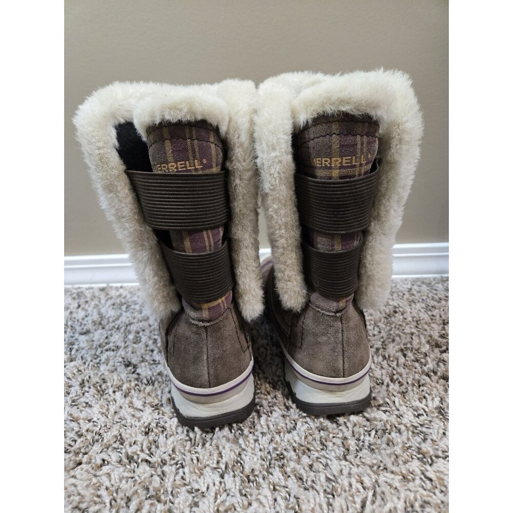 Merrell Pixie Pull Waterproof Leather Bracken Opt… - image 5